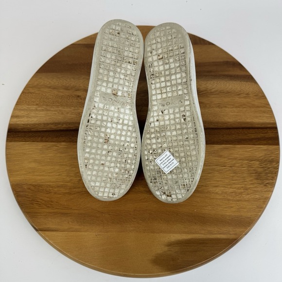 Womens‎ Vince Ventura Gray Knit Slip On Casual Comfort Low Sneakers Shoes Size 6 - Picture 7 of 8